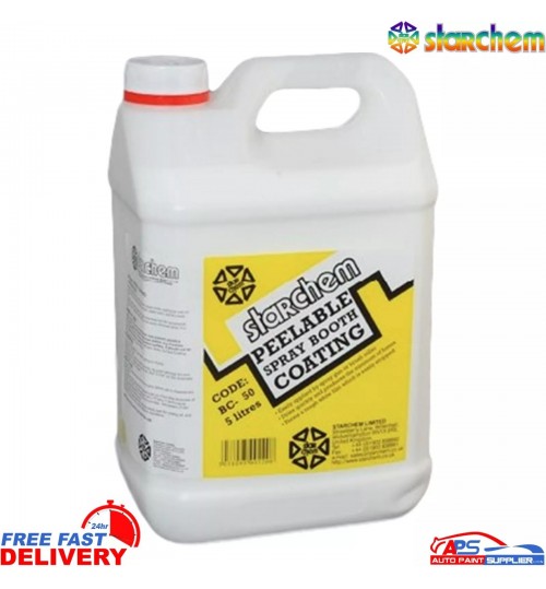 Starchem Peelable Coating 5L Spray Booth Protection BC-50